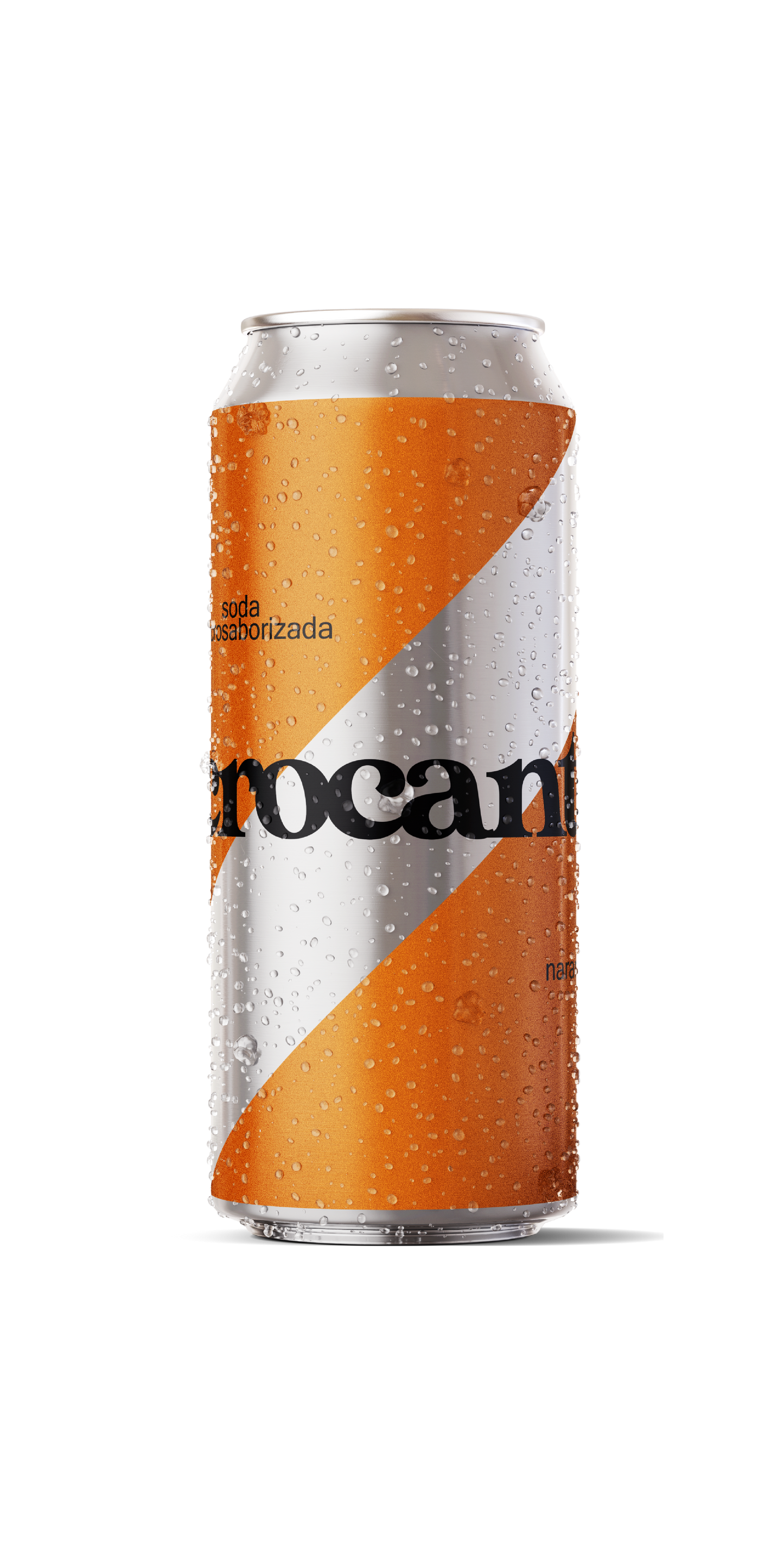 soda crocante naranja x 12 latas 473cc