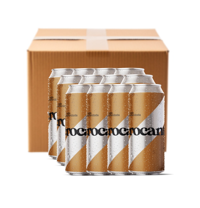 soda crocante café x 12 latas 473cc