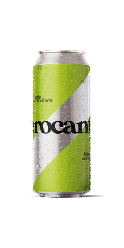soda crocante hierbas del monte x 12 latas 473cc